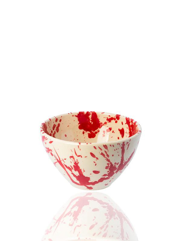 Splash Cereal Bowl - Classic/Red