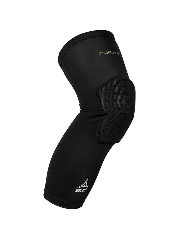 Compression knee support long