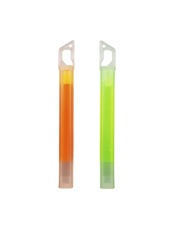 15H Glow Sticks Green/Orange (2 Pack)